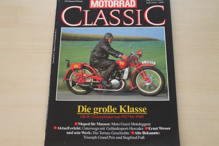 Motorrad Classic 01/1992